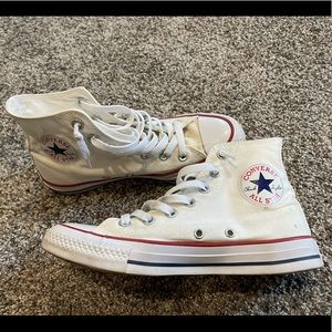 White high top Converse